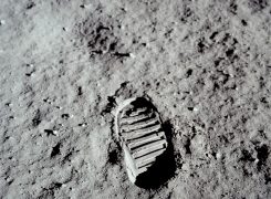 What does the moon surface feel like?