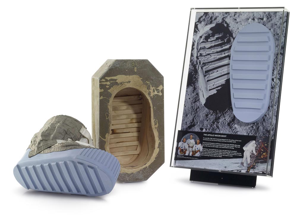 moon boot presentation and mold